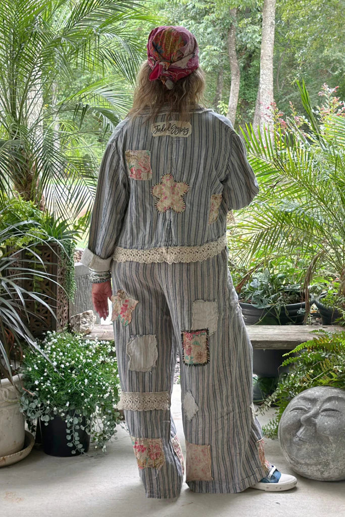 Lined Up Trouser Pants