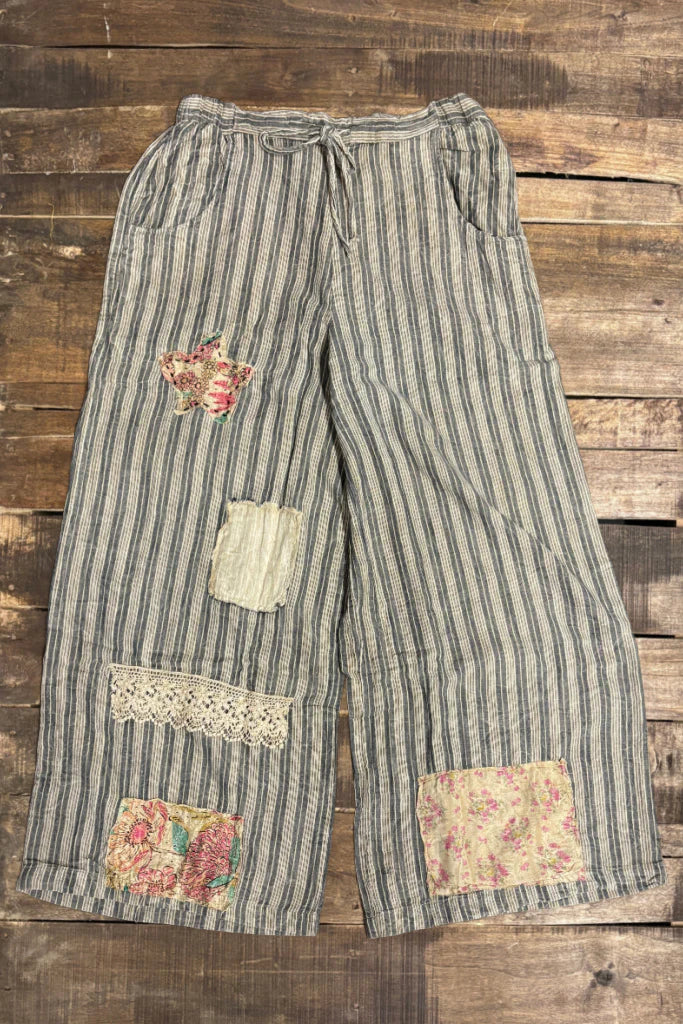 Lined Up Trouser Pants