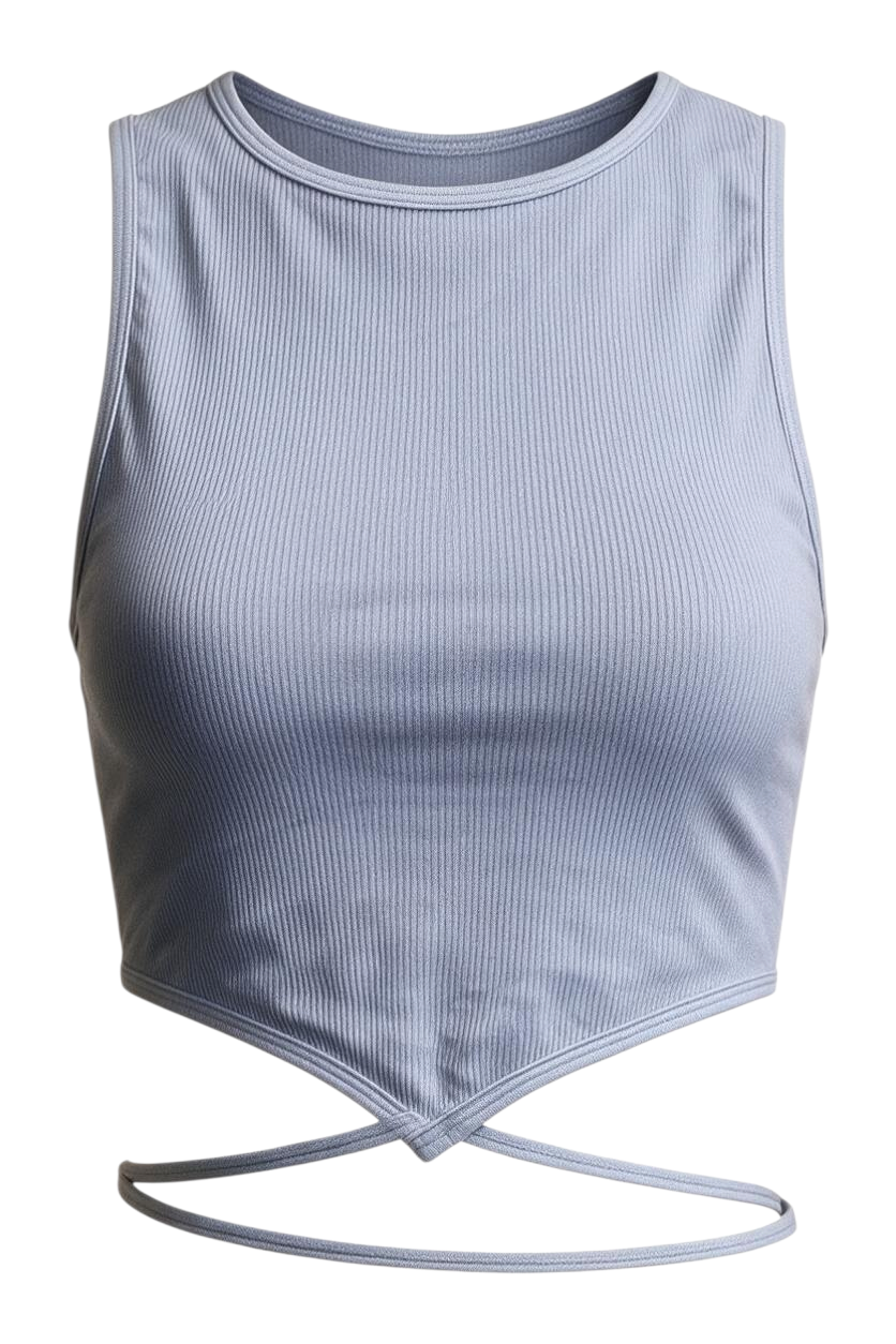Tie Waist Crop Top