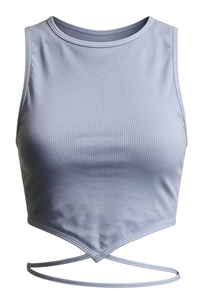 Tie Waist Crop Top