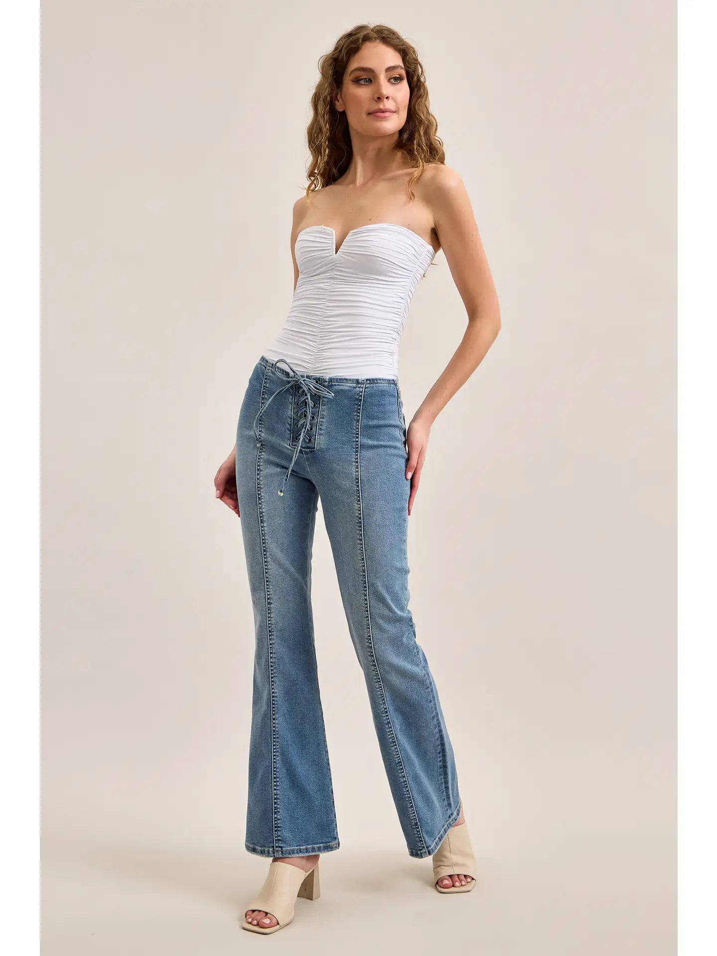 70's Lace Up