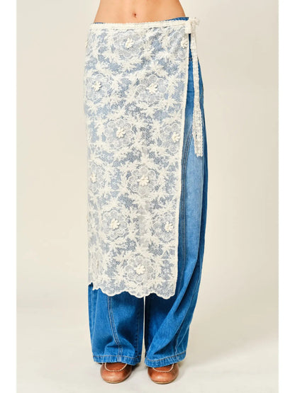 Lace Skirt Wrap