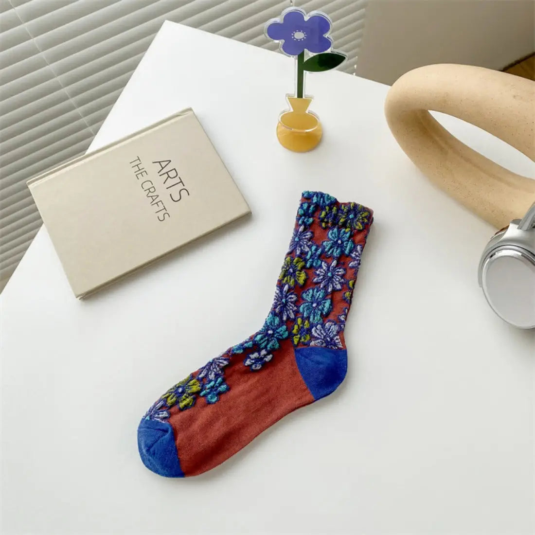 Royal Floral Socks