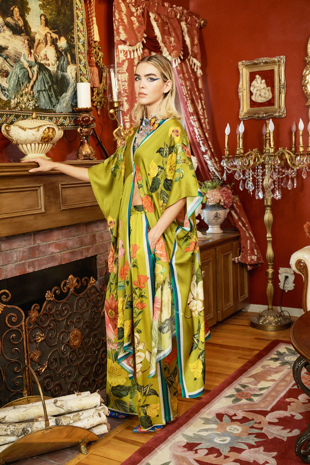 French Riviera Kimono