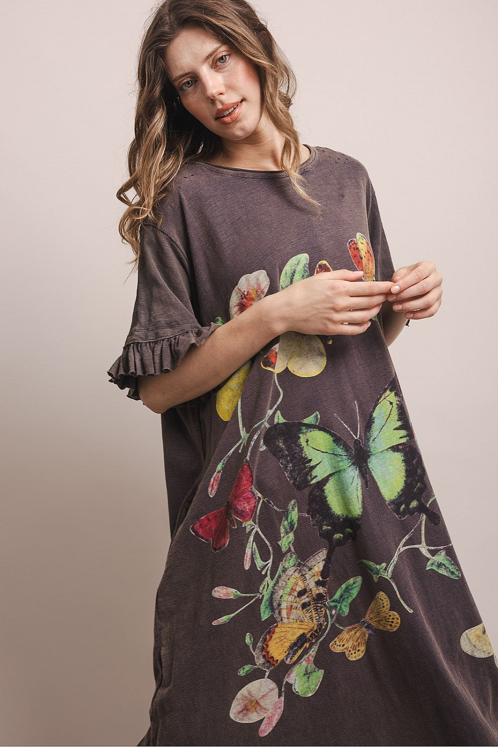 Butterfly Knit Dress