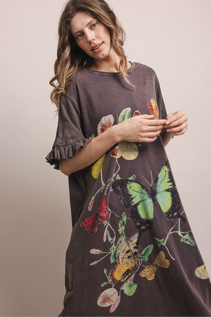 Butterfly Knit Dress