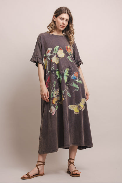 Butterfly Knit Dress