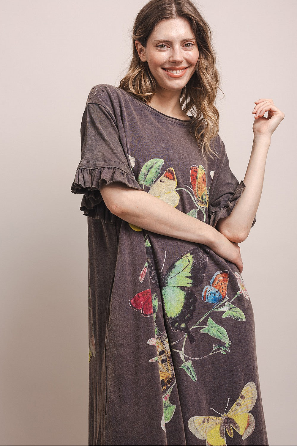 Butterfly Knit Dress