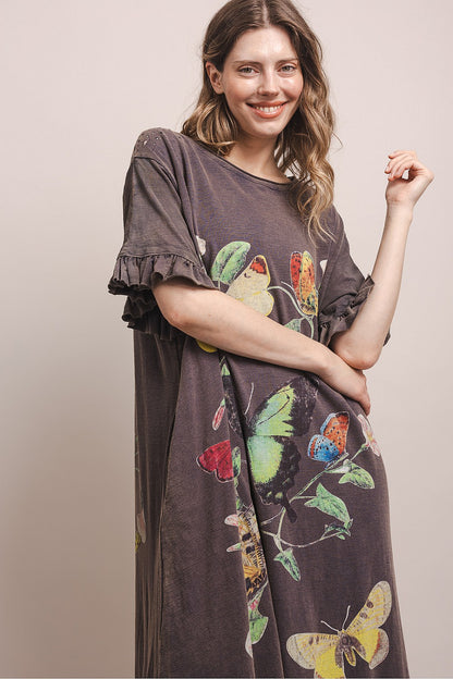 Butterfly Knit Dress