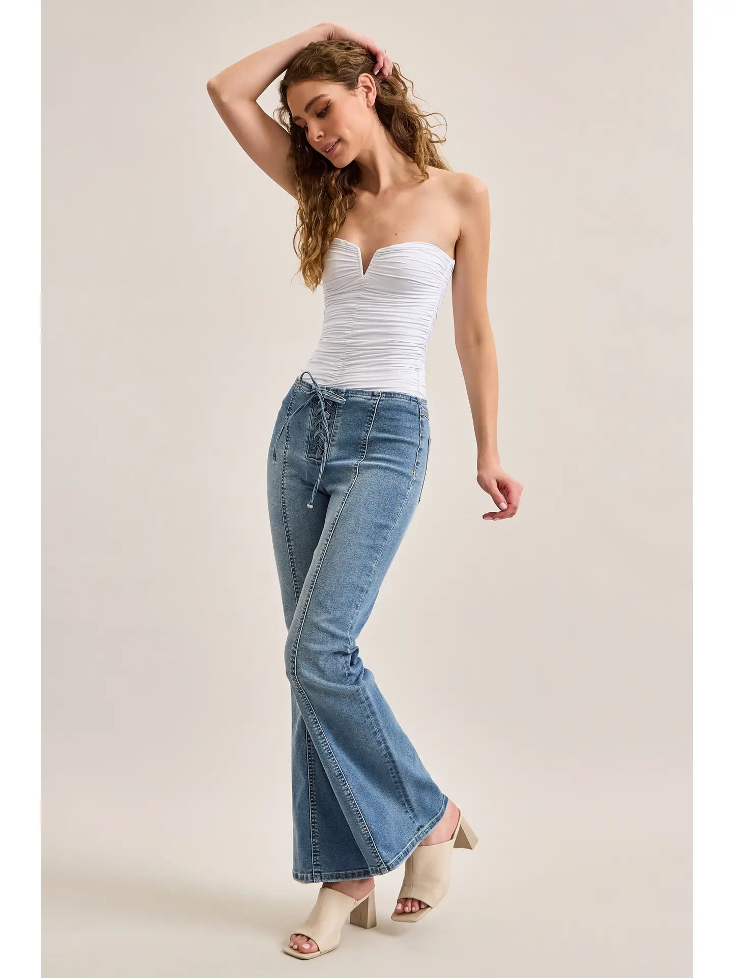70's Lace Up