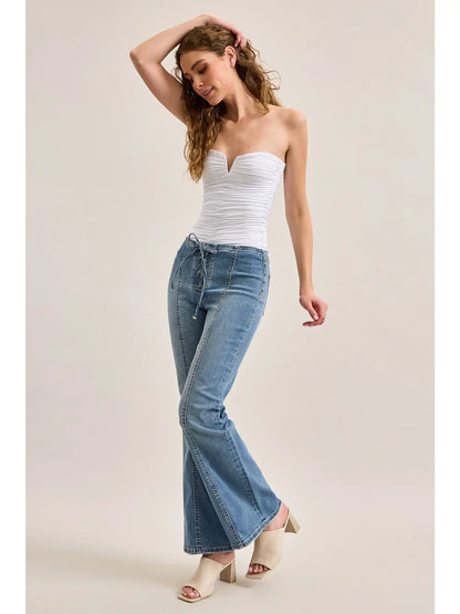 70's Lace Up