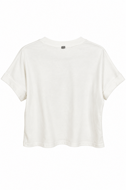 Bronco Hat Cropped Tee
