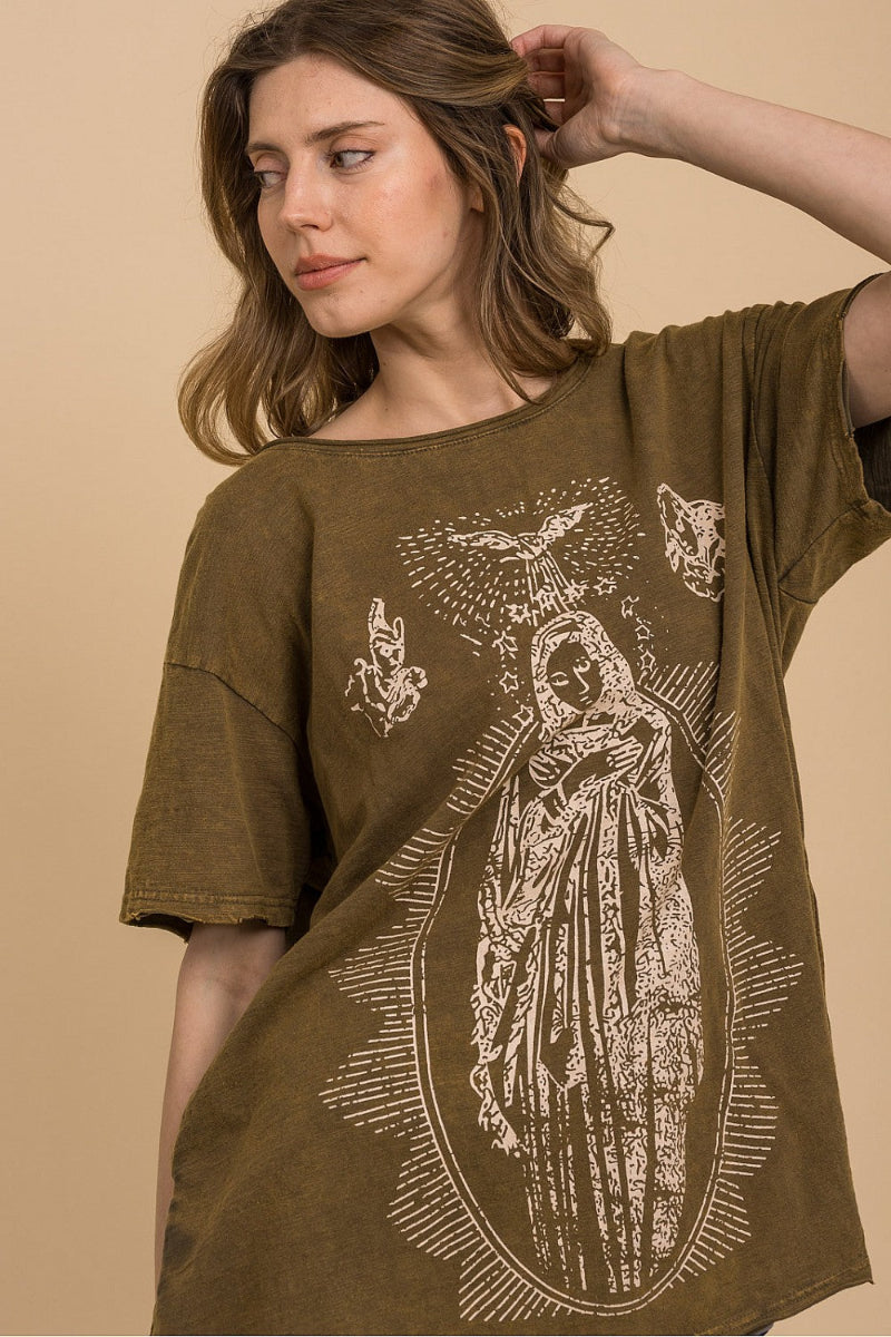 Prosperity of Mary Washed Tee