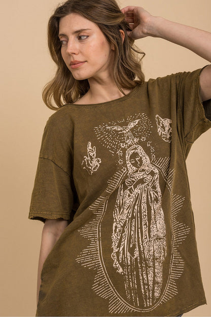 Prosperity of Mary Washed Tee