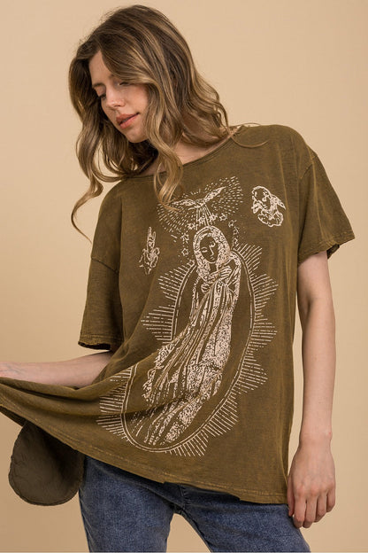 Prosperity of Mary Washed Tee