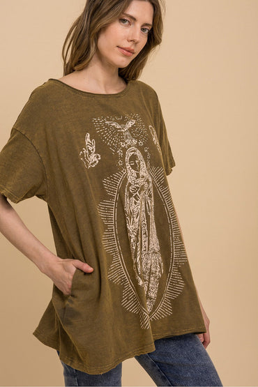 Prosperity of Mary Washed Tee