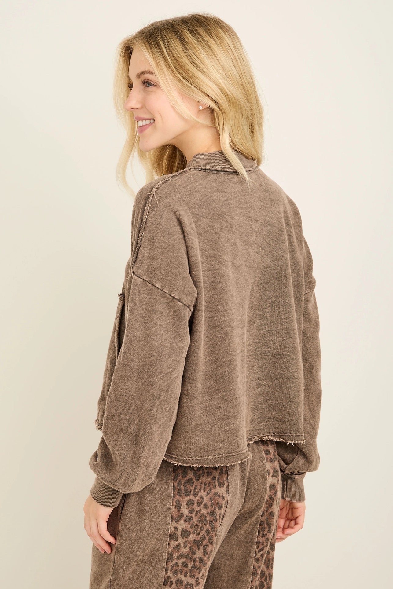 1/2 Zip Kangaroo Sweatshirt