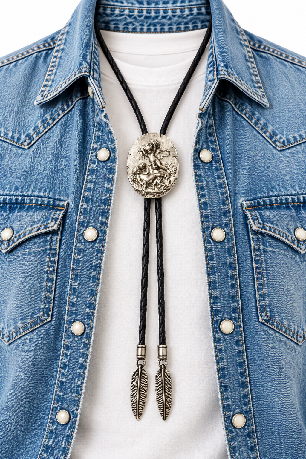 Feather Bollo Ties
