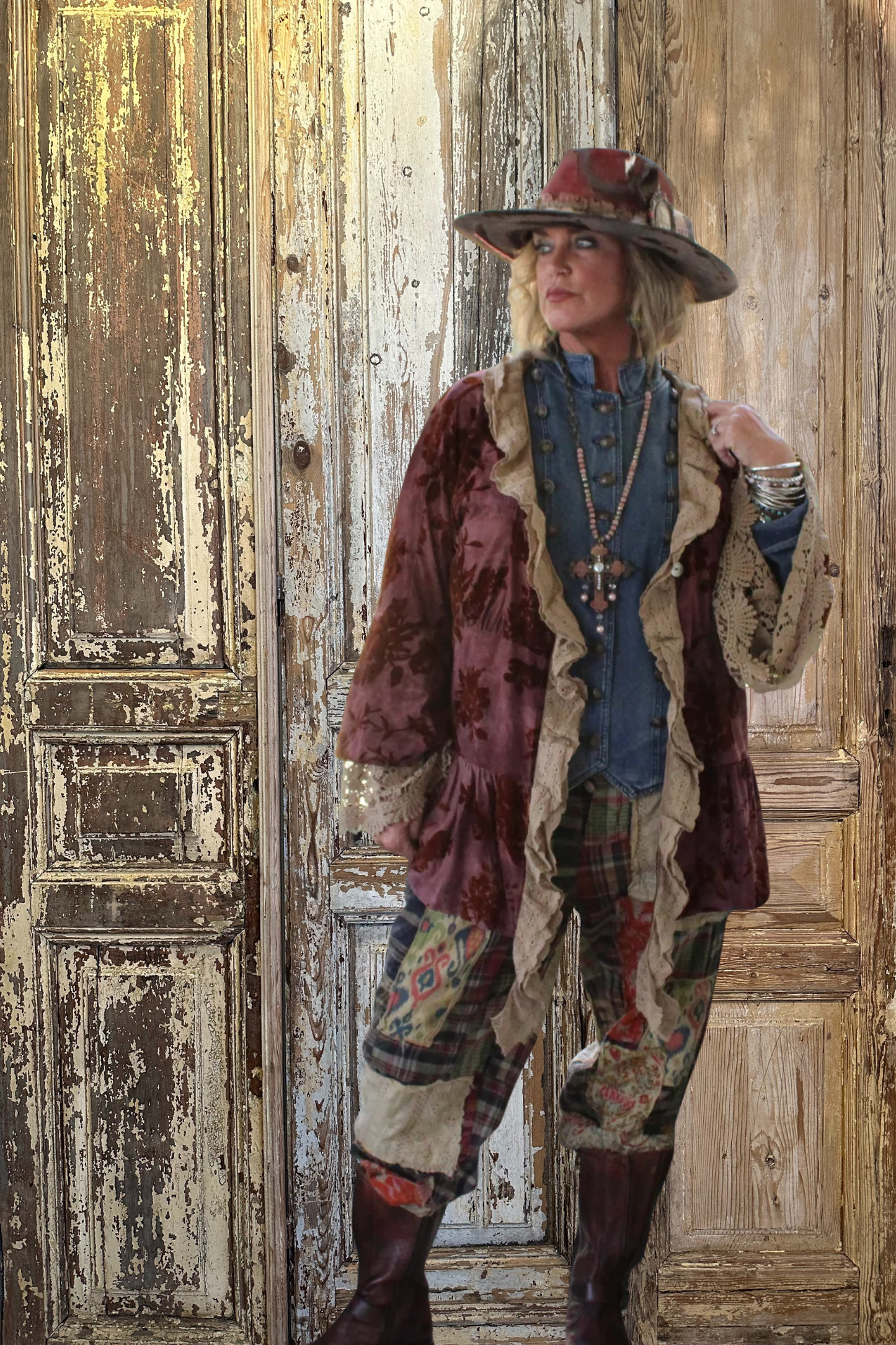 Crushed Petals Jacket