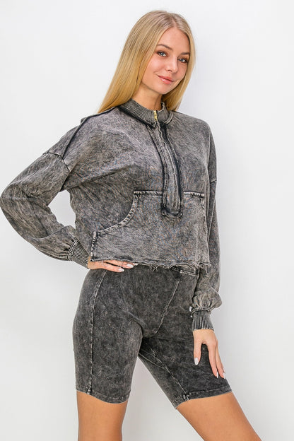 1/2 Zip Kangaroo Sweatshirt