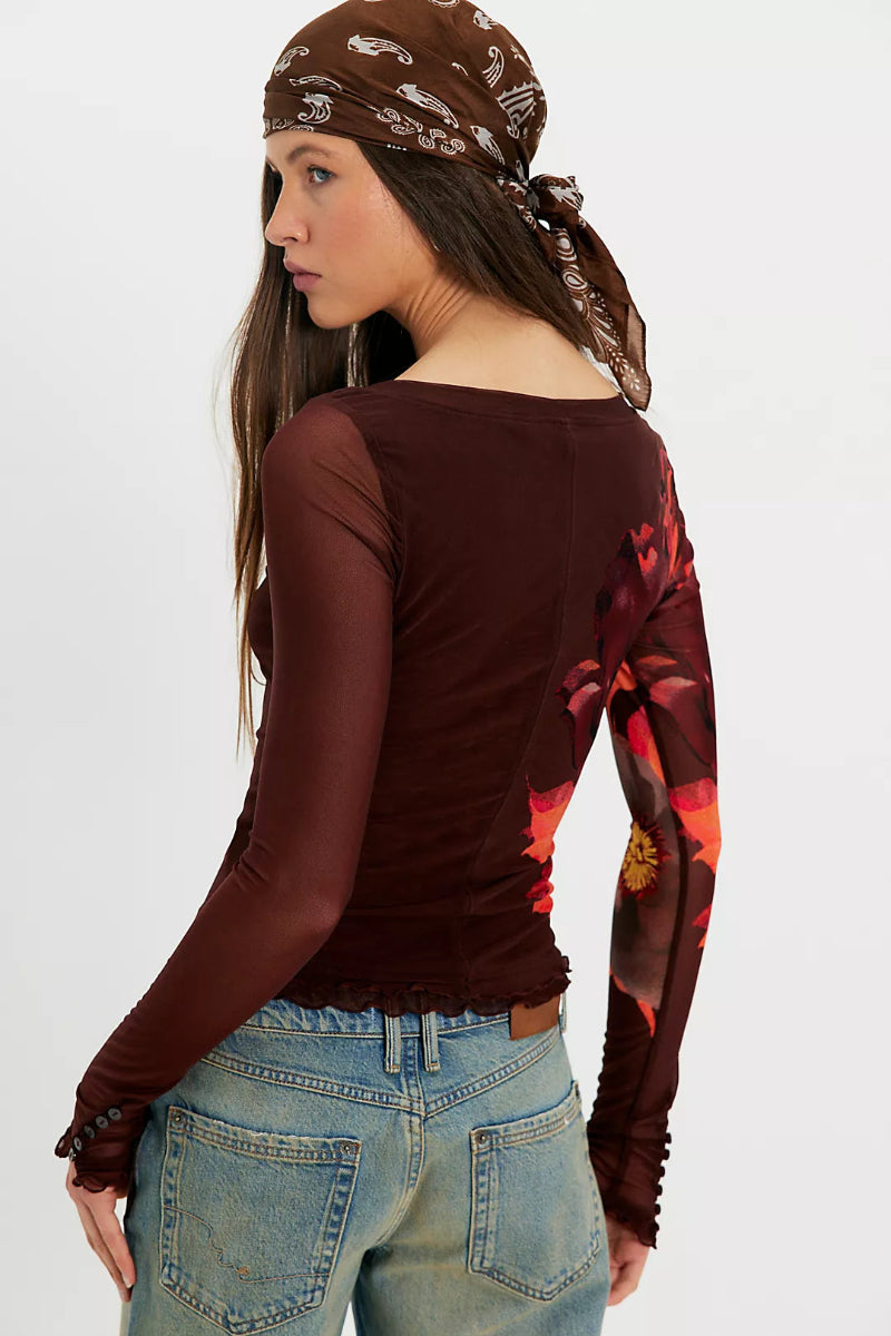 Lilly Printed Longsleeve