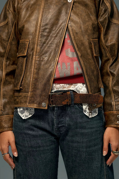 Dallas Distressed Belt