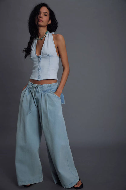 Ramona Denim Halter