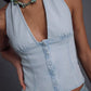 Ramona Denim Halter