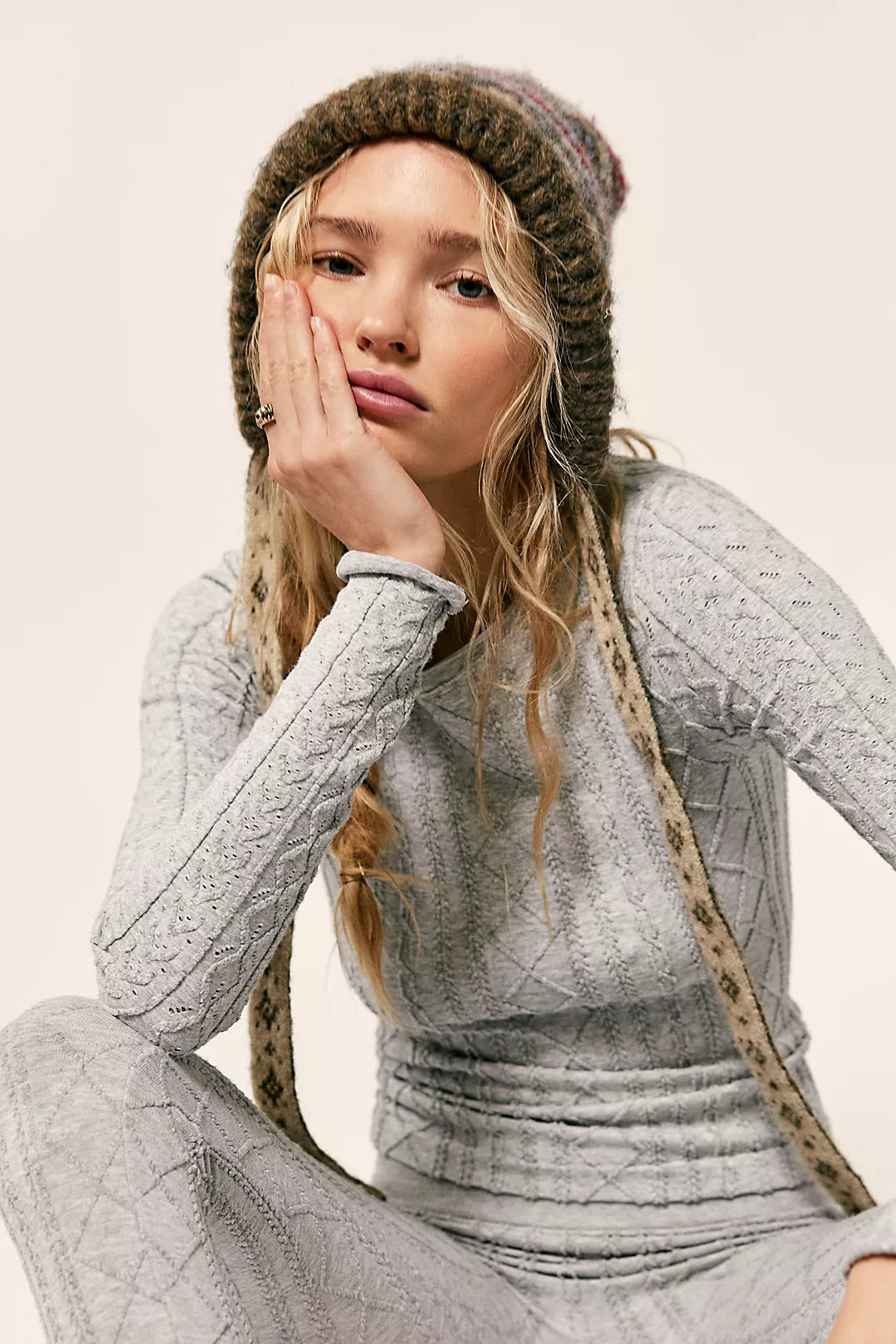 So Soft Seamless Modal Cable Long Sleeve