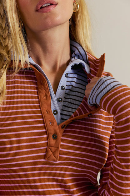 Lake Henley Stripe