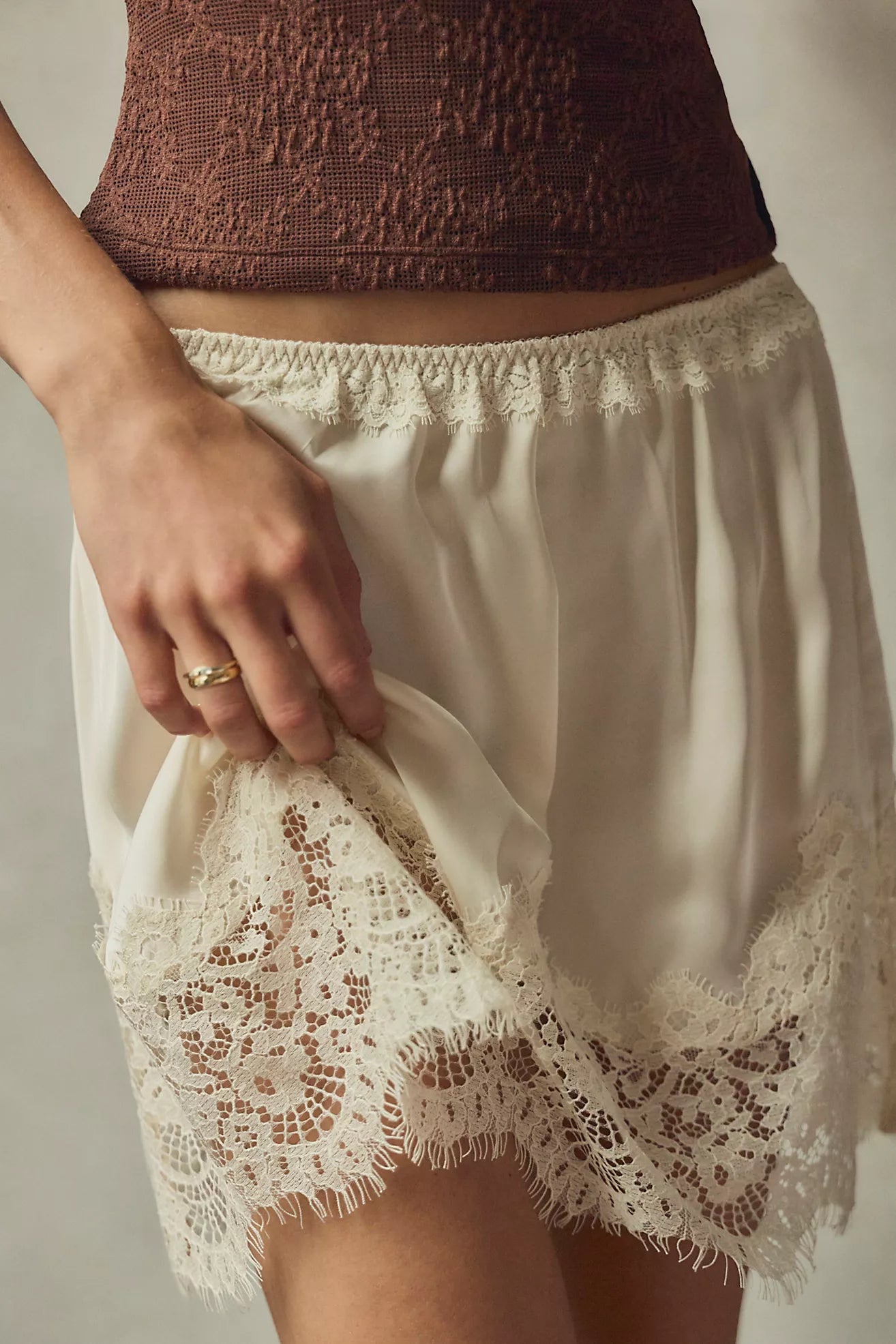 Meet Me In The Middle Half Slip