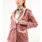 Renaissance Silk Jacquard Blazer
