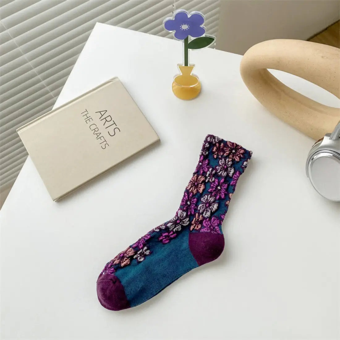 Royal Floral Socks