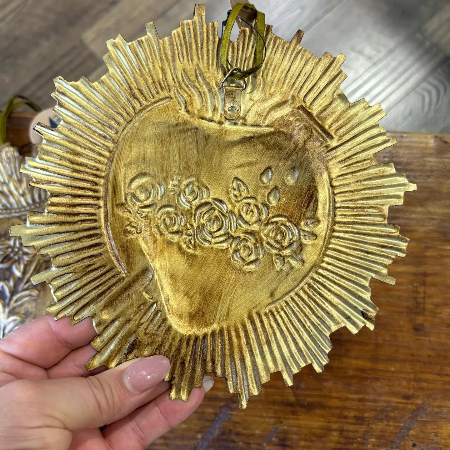 Round Rays Immaculate Heart