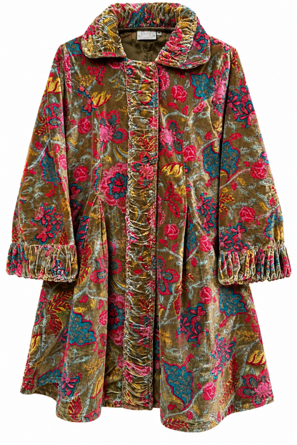 Floral Velvet Jacket