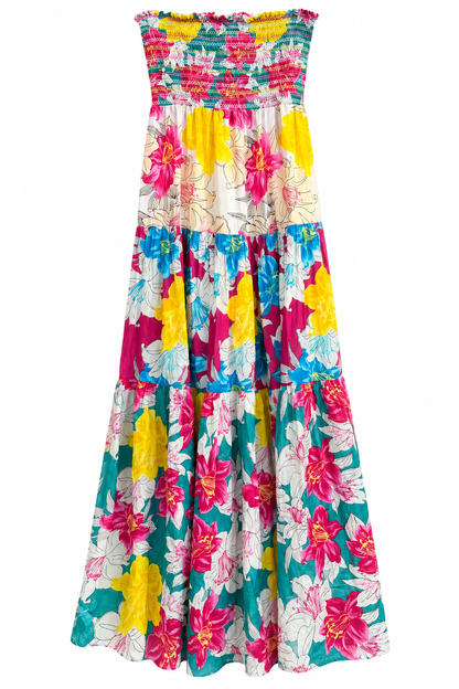 Small Layered Floral Maxi