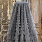 Combo Sized Ruffled Tulle Skirt
