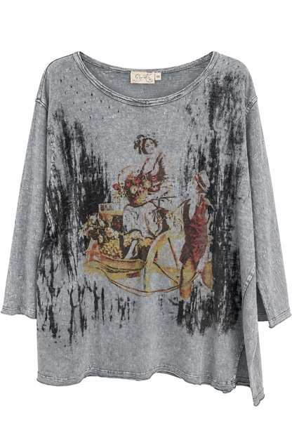 Victorian Print Tee