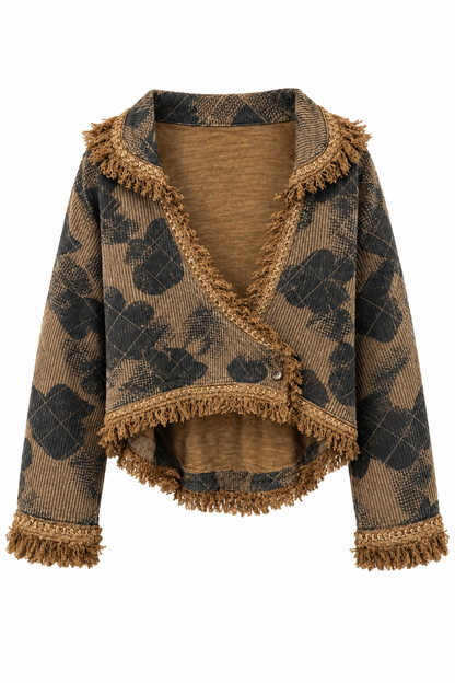 Hi Lo Fringed Jacket