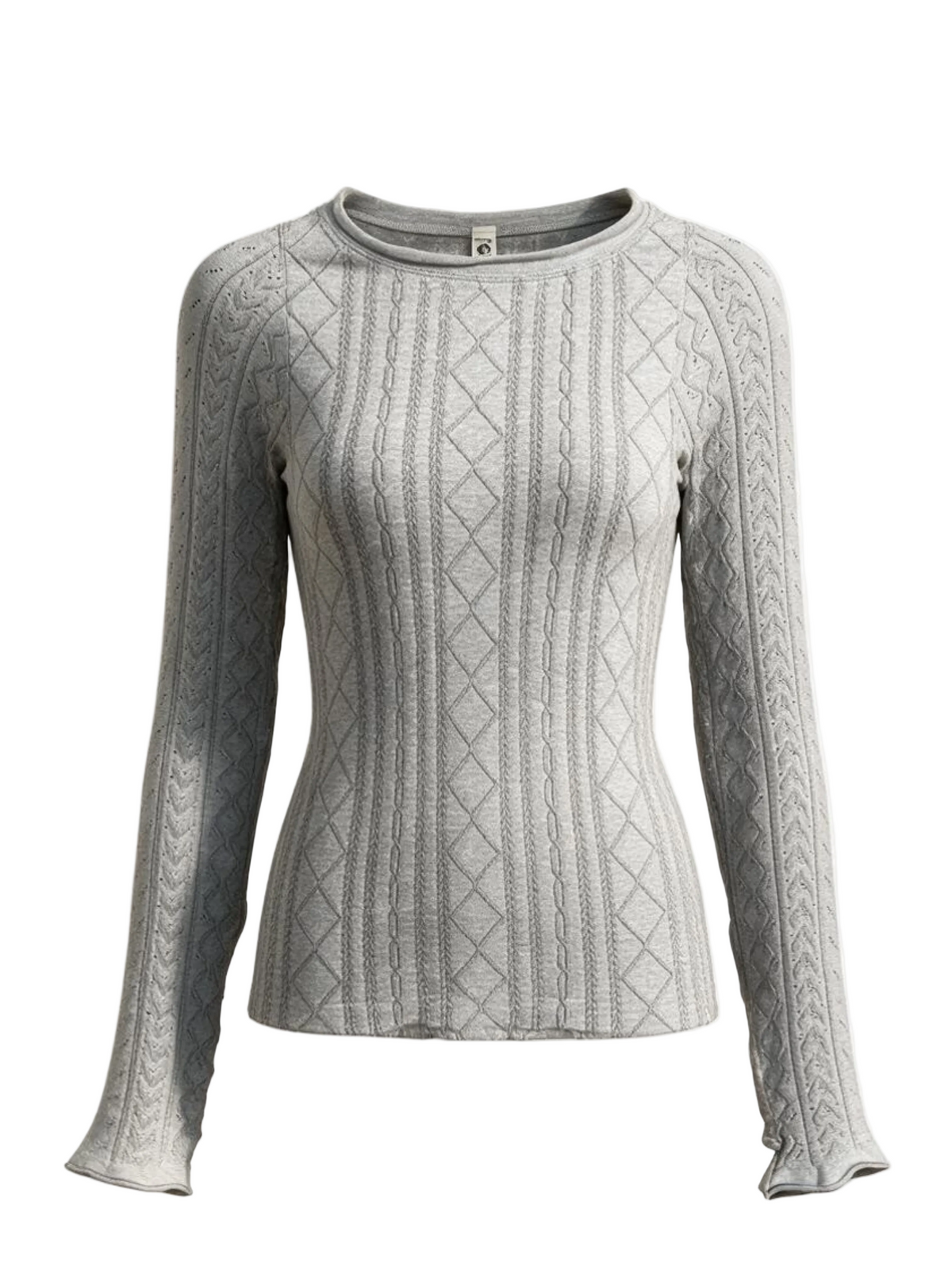 So Soft Seamless Modal Cable Long Sleeve
