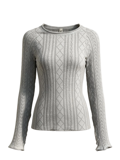 So Soft Seamless Modal Cable Long Sleeve