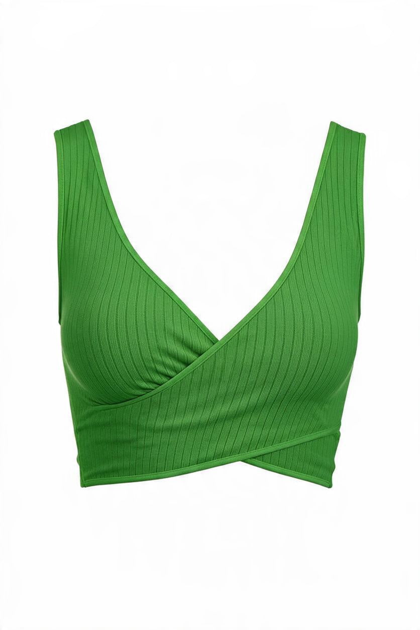 Cross Over Crop Top-9894