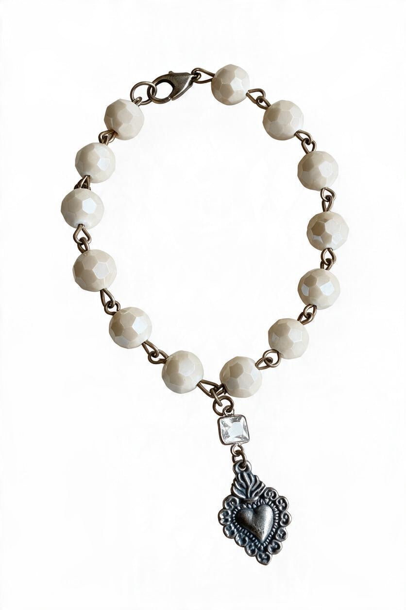 Sacred Heart Shimmer Bracelet