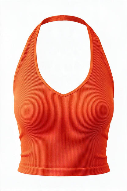 Halter Crop Top-9889