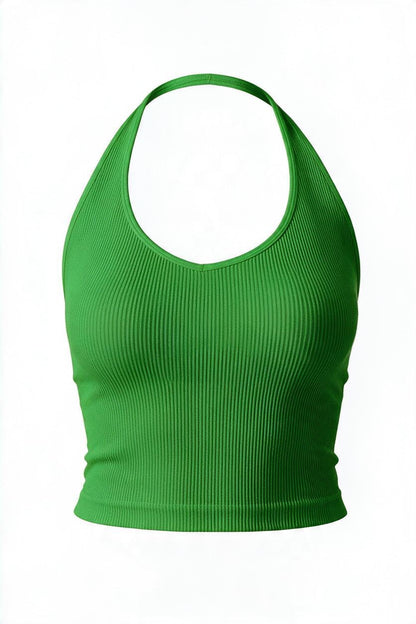 Halter Crop Top-9889