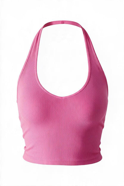 Halter Crop Top-9889