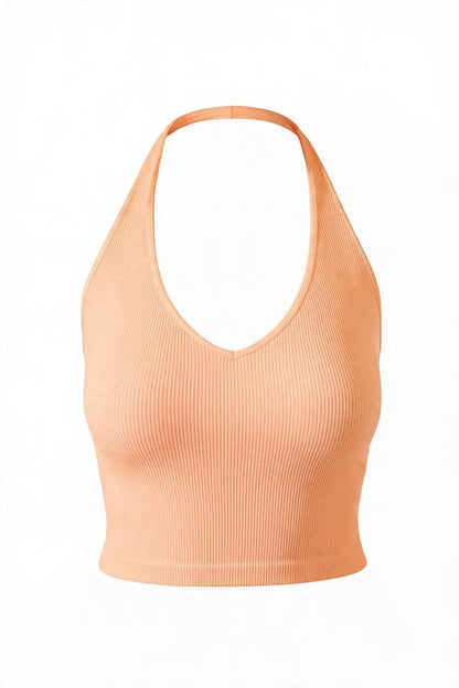 Halter Crop Top-9889