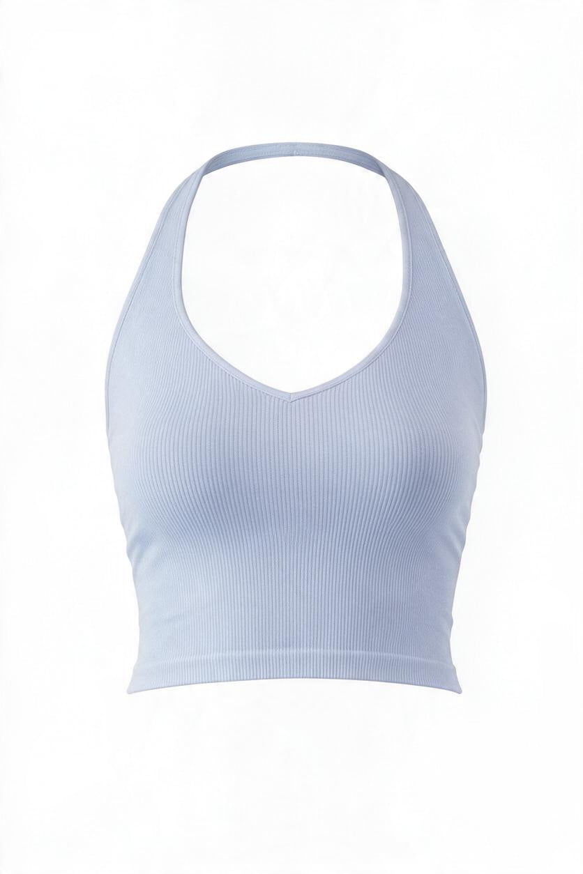 Halter Crop Top-9889