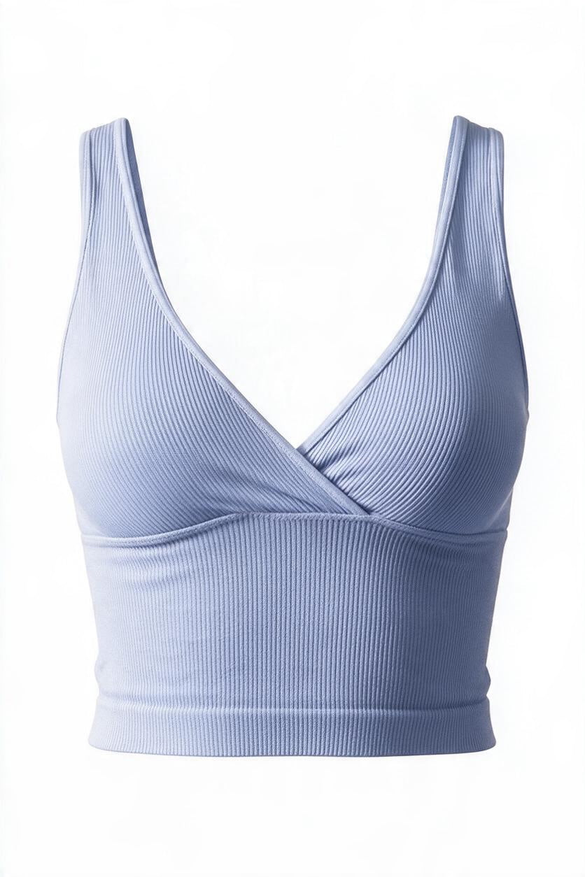 Surplice Crop Top-9895