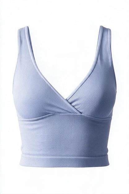 Surplice Crop Top-9895